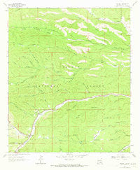Mayhill New Mexico Historical topographic map, 1:24000 scale, 7.5 X 7.5 Minute, Year 1963
