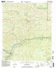 Mayhill New Mexico Historical topographic map, 1:24000 scale, 7.5 X 7.5 Minute, Year 2004