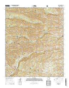 Mayhill New Mexico Historical topographic map, 1:24000 scale, 7.5 X 7.5 Minute, Year 2013