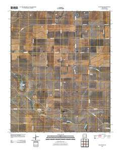 McAlister New Mexico Historical topographic map, 1:24000 scale, 7.5 X 7.5 Minute, Year 2010