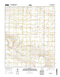 McAlister New Mexico Historical topographic map, 1:24000 scale, 7.5 X 7.5 Minute, Year 2013