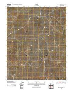 McCarty Ranch New Mexico Historical topographic map, 1:24000 scale, 7.5 X 7.5 Minute, Year 2010