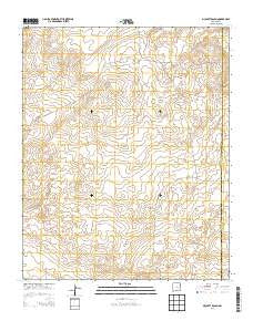 McCarty Ranch New Mexico Historical topographic map, 1:24000 scale, 7.5 X 7.5 Minute, Year 2013