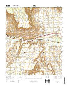 McCartys New Mexico Historical topographic map, 1:24000 scale, 7.5 X 7.5 Minute, Year 2013