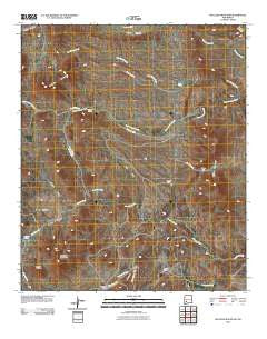 McClede Mountain New Mexico Historical topographic map, 1:24000 scale, 7.5 X 7.5 Minute, Year 2010