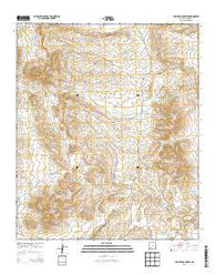 McClede Mountain New Mexico Current topographic map, 1:24000 scale, 7.5 X 7.5 Minute, Year 2013