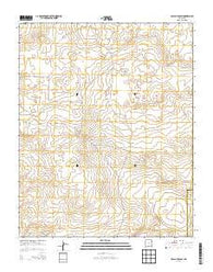 McCloy Ranch New Mexico Historical topographic map, 1:24000 scale, 7.5 X 7.5 Minute, Year 2013