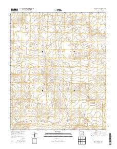 McCloy Ranch New Mexico Historical topographic map, 1:24000 scale, 7.5 X 7.5 Minute, Year 2013