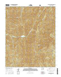 McClure Reservoir New Mexico Current topographic map, 1:24000 scale, 7.5 X 7.5 Minute, Year 2017
