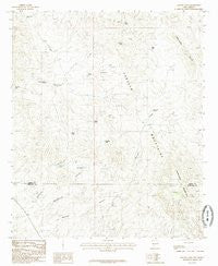 McLeod Tank New Mexico Historical topographic map, 1:24000 scale, 7.5 X 7.5 Minute, Year 1985