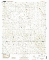 McLeod Tank New Mexico Historical topographic map, 1:24000 scale, 7.5 X 7.5 Minute, Year 1996