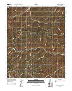 McWilliams Canyon New Mexico Historical topographic map, 1:24000 scale, 7.5 X 7.5 Minute, Year 2010