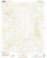 Mc Clede Mountain New Mexico Historical topographic map, 1:24000 scale, 7.5 X 7.5 Minute, Year 1996