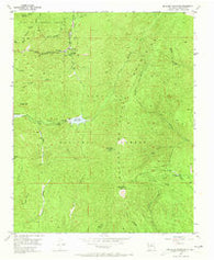 Mc Clure Reservoir New Mexico Historical topographic map, 1:24000 scale, 7.5 X 7.5 Minute, Year 1953