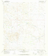 Mc Veigh Hills New Mexico Historical topographic map, 1:24000 scale, 7.5 X 7.5 Minute, Year 1970