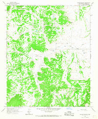 Mecate Meadow New Mexico Historical topographic map, 1:24000 scale, 7.5 X 7.5 Minute, Year 1964