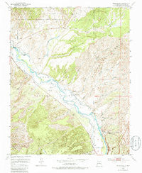 Medanales New Mexico Historical topographic map, 1:24000 scale, 7.5 X 7.5 Minute, Year 1953