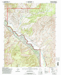 Medanales New Mexico Historical topographic map, 1:24000 scale, 7.5 X 7.5 Minute, Year 1995
