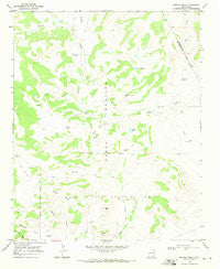Medina Mesa New Mexico Historical topographic map, 1:24000 scale, 7.5 X 7.5 Minute, Year 1968