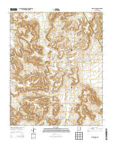 Medina Mesa New Mexico Historical topographic map, 1:24000 scale, 7.5 X 7.5 Minute, Year 2013