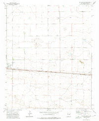 Melrose East New Mexico Historical topographic map, 1:24000 scale, 7.5 X 7.5 Minute, Year 1972