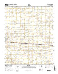 Melrose East New Mexico Current topographic map, 1:24000 scale, 7.5 X 7.5 Minute, Year 2017