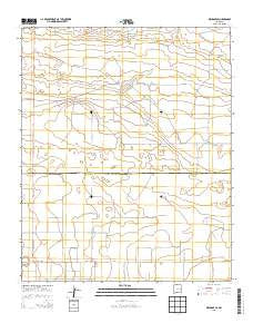 Melrose SE New Mexico Historical topographic map, 1:24000 scale, 7.5 X 7.5 Minute, Year 2013