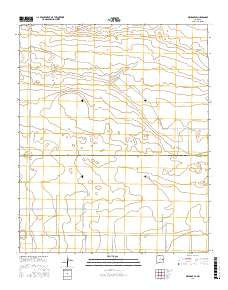 Melrose SE New Mexico Current topographic map, 1:24000 scale, 7.5 X 7.5 Minute, Year 2017