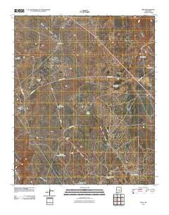 Mesa New Mexico Historical topographic map, 1:24000 scale, 7.5 X 7.5 Minute, Year 2010