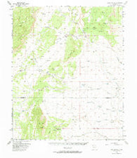 Mesa Aparejo New Mexico Historical topographic map, 1:62500 scale, 15 X 15 Minute, Year 1956