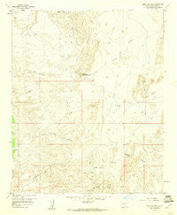 Mesa Del Yeso New Mexico Historical topographic map, 1:24000 scale, 7.5 X 7.5 Minute, Year 1959