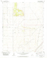 Mesa Leon New Mexico Historical topographic map, 1:24000 scale, 7.5 X 7.5 Minute, Year 1978