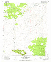 Mesa Pino New Mexico Historical topographic map, 1:24000 scale, 7.5 X 7.5 Minute, Year 1972