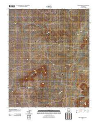 Mesa Cherisco New Mexico Historical topographic map, 1:24000 scale, 7.5 X 7.5 Minute, Year 2010