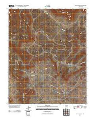 Mesa Chupinas New Mexico Historical topographic map, 1:24000 scale, 7.5 X 7.5 Minute, Year 2010