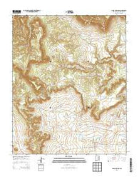 Mesa Chupinas New Mexico Historical topographic map, 1:24000 scale, 7.5 X 7.5 Minute, Year 2013
