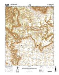 Mesa Chupinas New Mexico Current topographic map, 1:24000 scale, 7.5 X 7.5 Minute, Year 2017