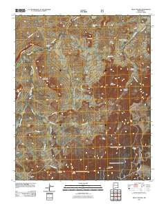 Mesa Cortada New Mexico Historical topographic map, 1:24000 scale, 7.5 X 7.5 Minute, Year 2011