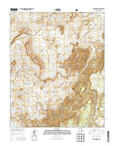 Mesa Cortada New Mexico Historical topographic map, 1:24000 scale, 7.5 X 7.5 Minute, Year 2013