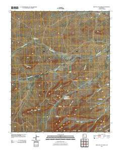 Mesa De Los Toros New Mexico Historical topographic map, 1:24000 scale, 7.5 X 7.5 Minute, Year 2010