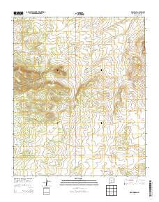 Mesa Draw New Mexico Historical topographic map, 1:24000 scale, 7.5 X 7.5 Minute, Year 2013