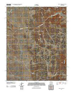 Mesa El Toro New Mexico Historical topographic map, 1:24000 scale, 7.5 X 7.5 Minute, Year 2010