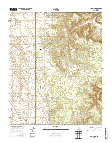 Mesa El Toro New Mexico Historical topographic map, 1:24000 scale, 7.5 X 7.5 Minute, Year 2013