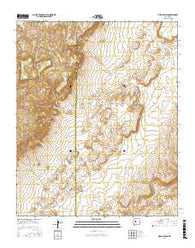 Mesa Gallina New Mexico Current topographic map, 1:24000 scale, 7.5 X 7.5 Minute, Year 2017