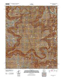 Mesa Gigante New Mexico Historical topographic map, 1:24000 scale, 7.5 X 7.5 Minute, Year 2010