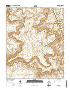 Mesa Gigante New Mexico Historical topographic map, 1:24000 scale, 7.5 X 7.5 Minute, Year 2013