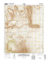 Mesa Larga New Mexico Historical topographic map, 1:24000 scale, 7.5 X 7.5 Minute, Year 2013