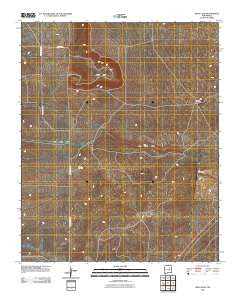 Mesa Leon New Mexico Historical topographic map, 1:24000 scale, 7.5 X 7.5 Minute, Year 2010