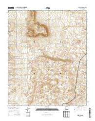 Mesa Leon New Mexico Historical topographic map, 1:24000 scale, 7.5 X 7.5 Minute, Year 2013