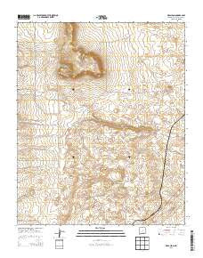 Mesa Leon New Mexico Historical topographic map, 1:24000 scale, 7.5 X 7.5 Minute, Year 2013